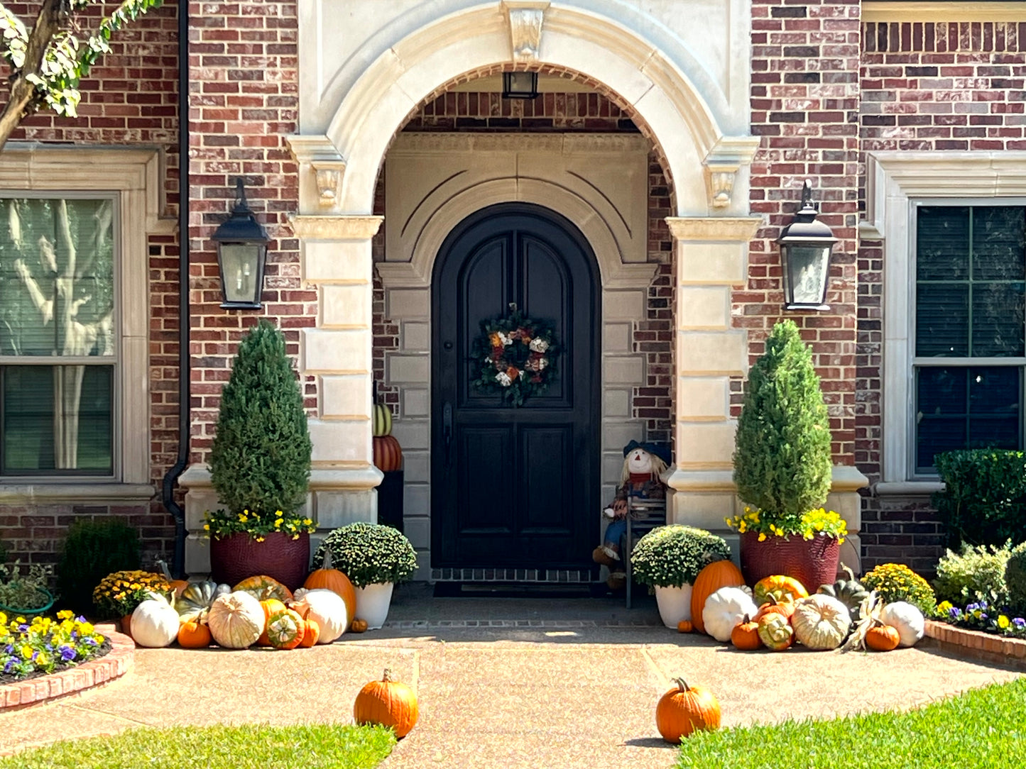 #4 Small Porch Pumpkin Package